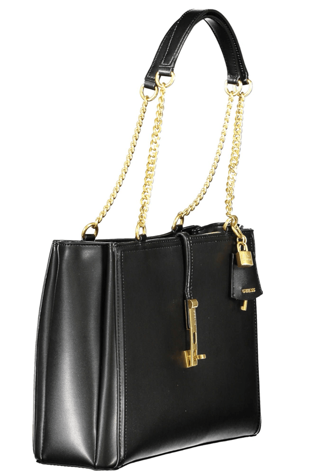 4358GUESS JEANS BORSA DONNA NERO