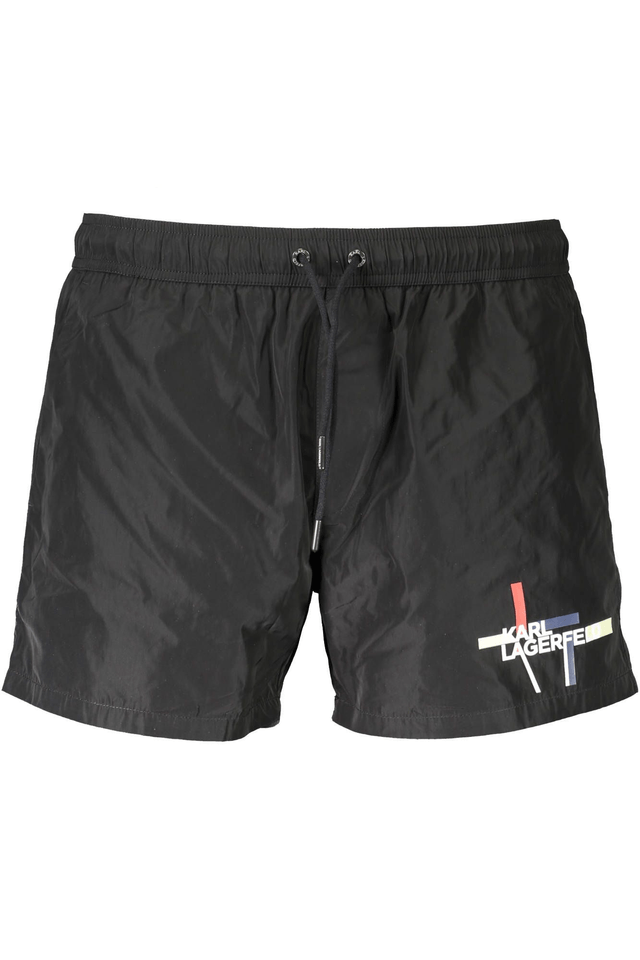 905KARL LAGERFELD BEACHWEAR COSTUME PARTE SOTTO UOMO NERO