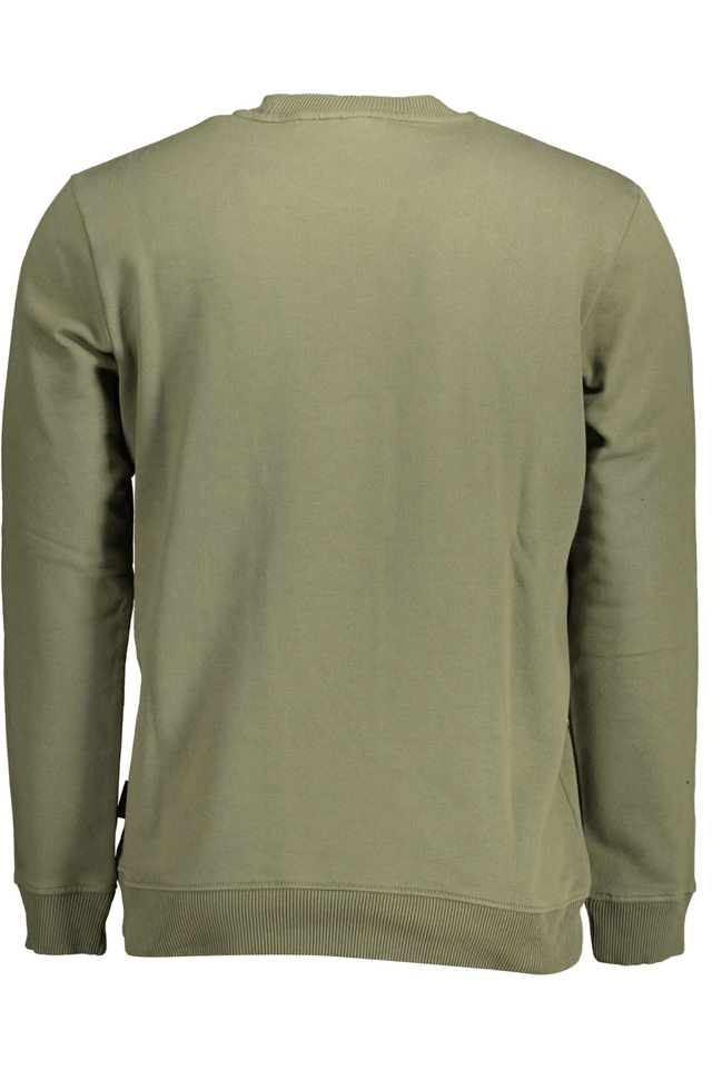 2125NAPAPIJRI FELPA SENZA ZIP UOMO VERDE
