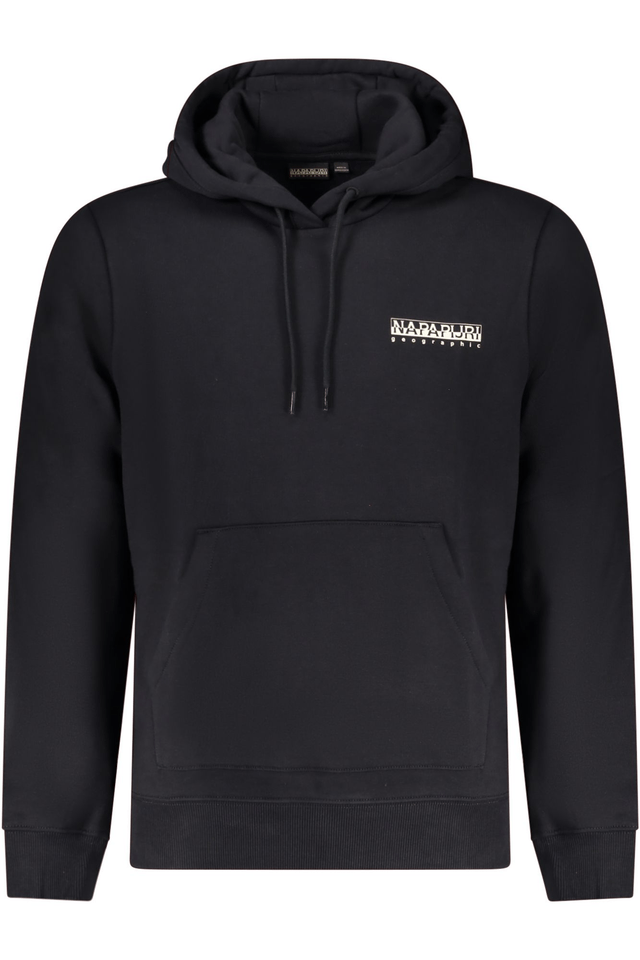 10378NAPAPIJRI FELPA SENZA ZIP UOMO NERO