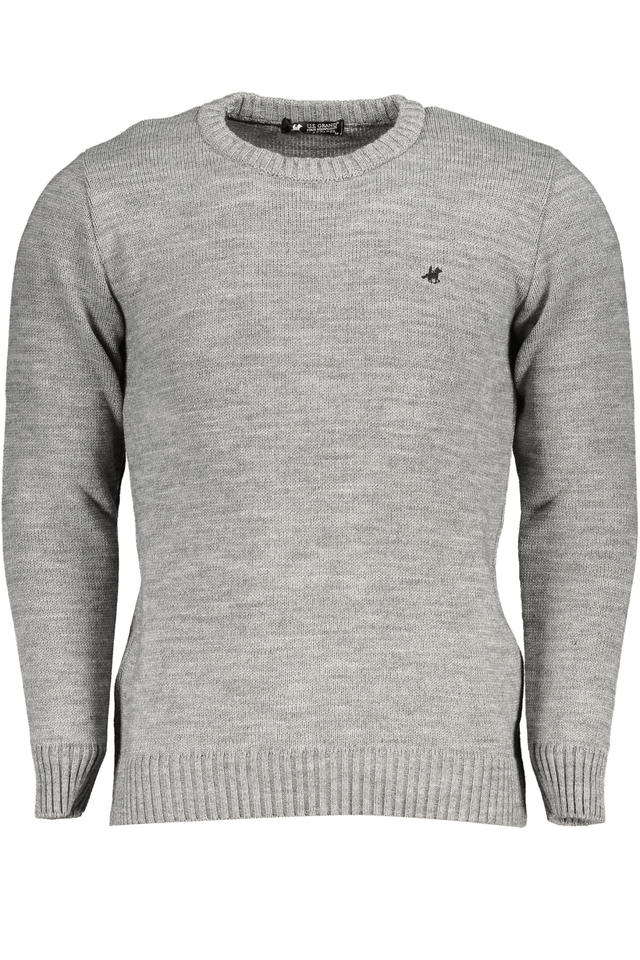 6034U.S. GRAND POLO MAGLIONE UOMO GRIGIO
