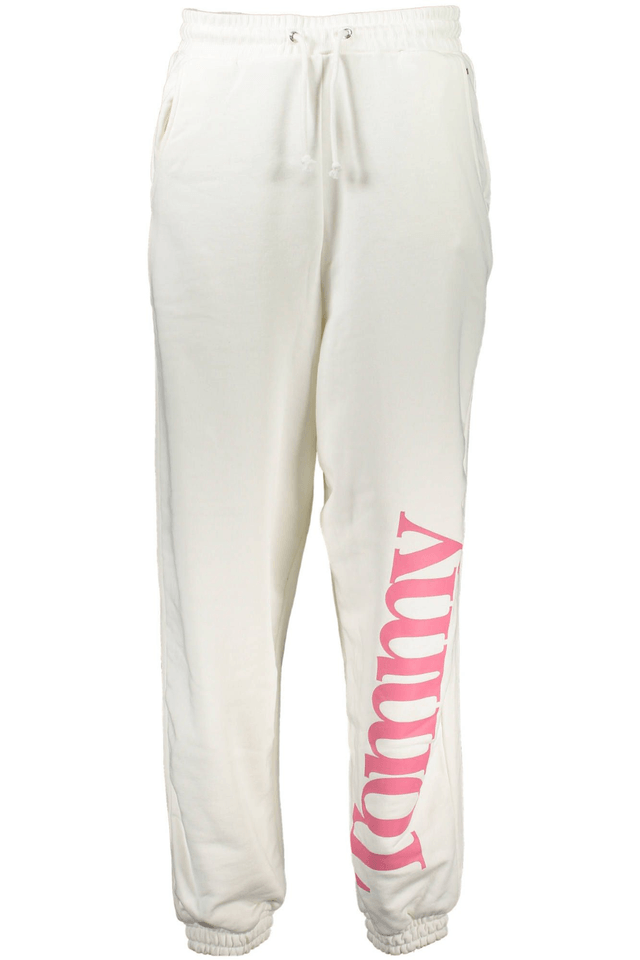 4460TOMMY HILFIGER PANTALONE DONNA BIANCO