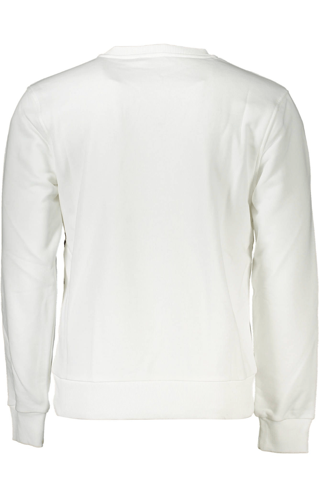 4141CAVALLI CLASS FELPA SENZA ZIP UOMO BIANCO