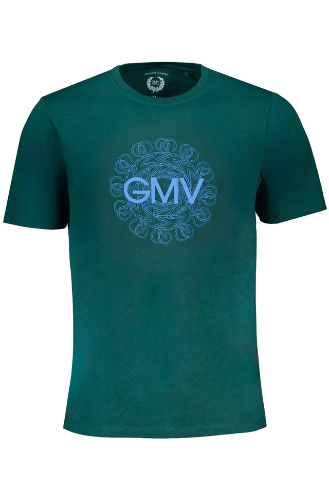 9566GIAN MARCO VENTURI T-SHIRT MANICHE CORTE UOMO VERDE