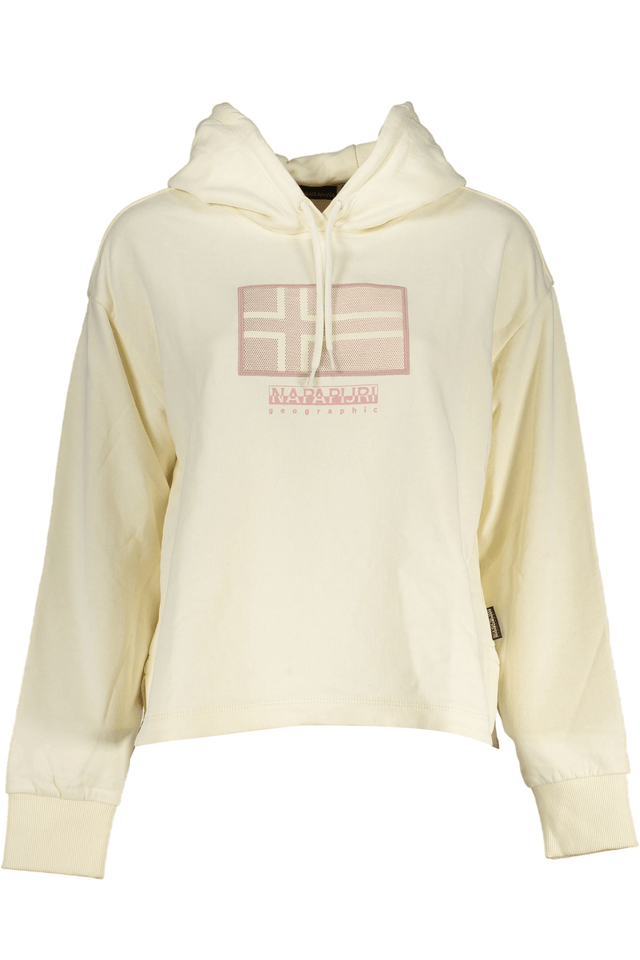 NAPAPIJRI FELPA SENZA ZIP DONNA BIANCO