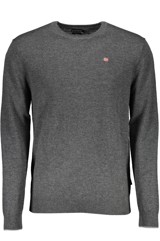 2378NAPAPIJRI MAGLIONE UOMO GRIGIO