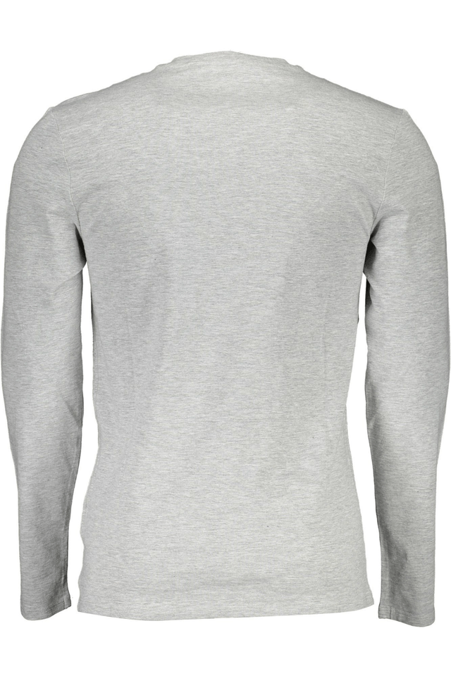 738GUESS JEANS T-SHIRT MANICHE LUNGHE UOMO GRIGIO