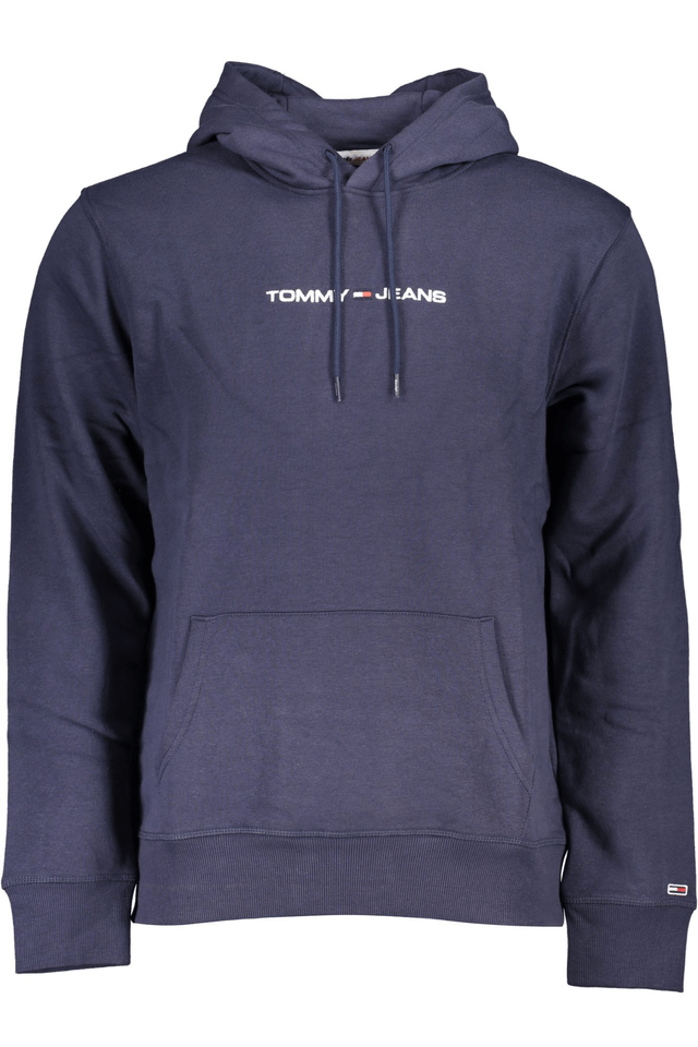 5507TOMMY HILFIGER FELPA SENZA ZIP UOMO BLU