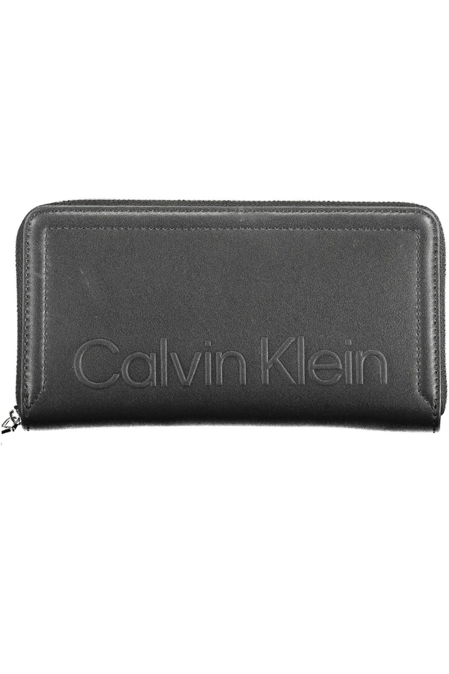 2075CALVIN KLEIN PORTAFOGLIO DONNA NERO