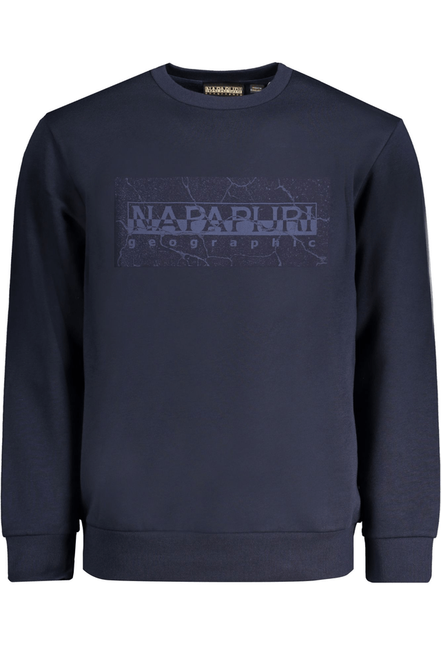 9930NAPAPIJRI FELPA SENZA ZIP UOMO BLU