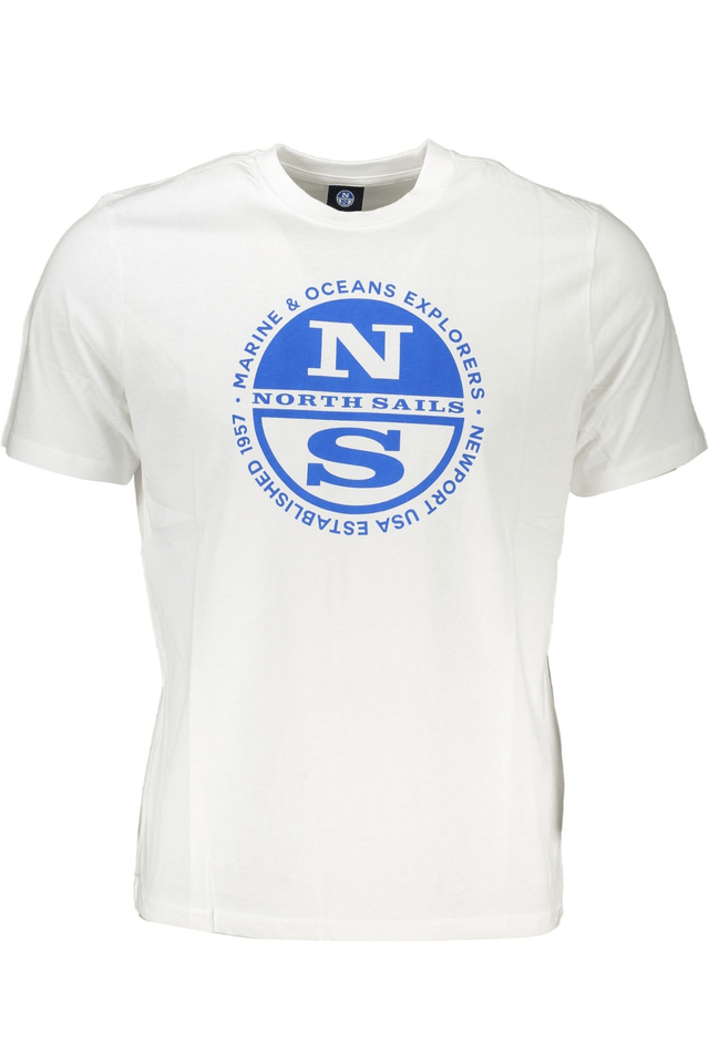 7152NORTH SAILS T-SHIRT MANICHE CORTE UOMO BIANCO
