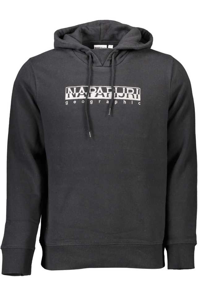 1068NAPAPIJRI FELPA SENZA ZIP UOMO NERO