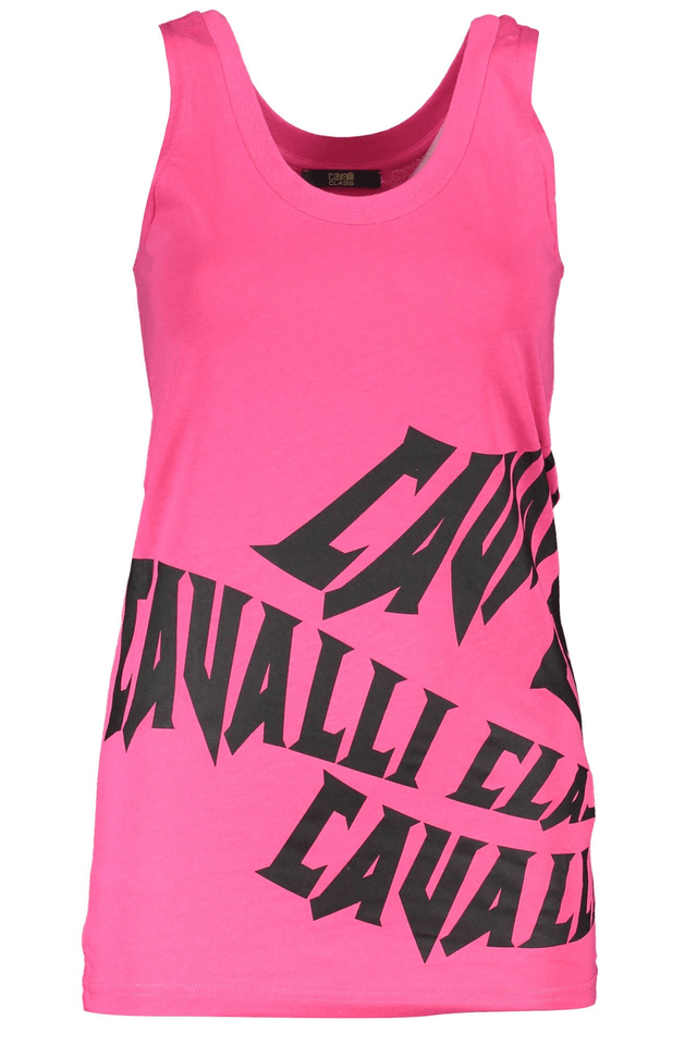 4120CAVALLI CLASS CANOTTA DONNA ROSA