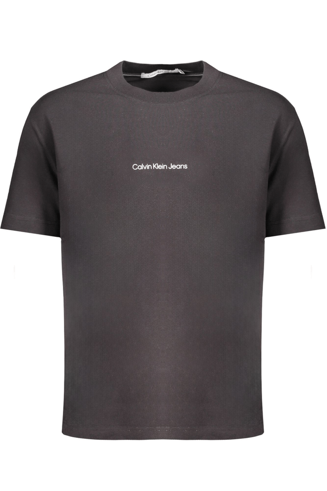 9752CALVIN KLEIN T-SHIRT MANICHE CORTE UOMO NERO