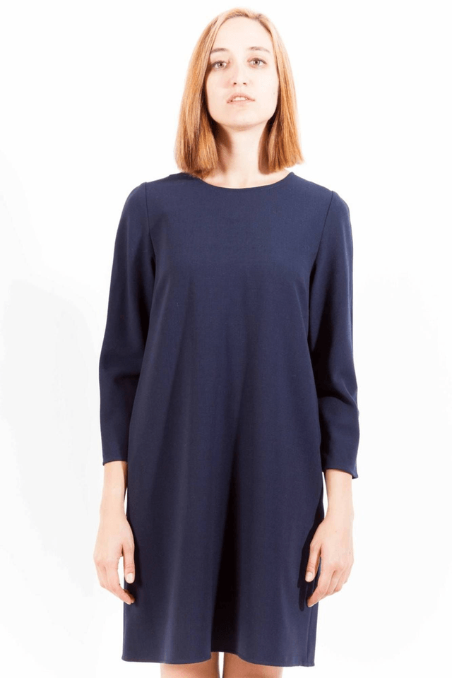 756GANT ABITO CORTO DONNA BLU