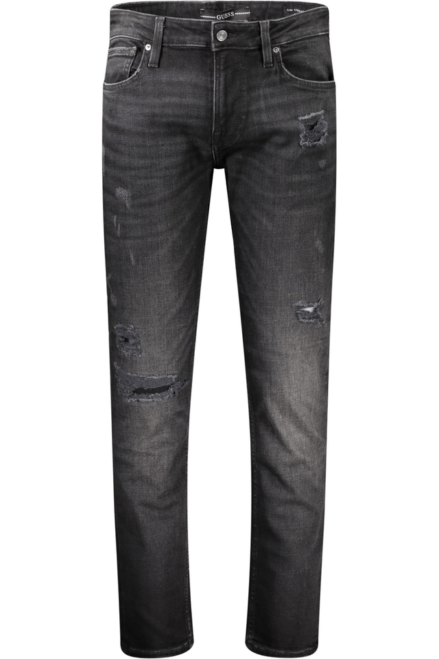 10476GUESS JEANS JEANS DENIM UOMO NERO