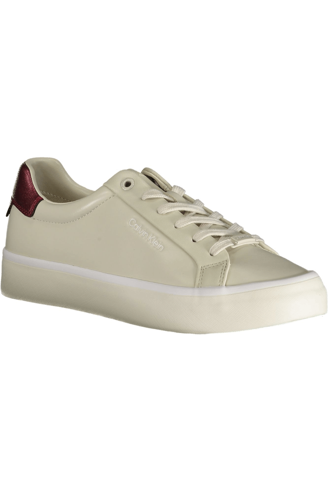 9708CALVIN KLEIN CALZATURA SPORTIVA DONNA BEIGE