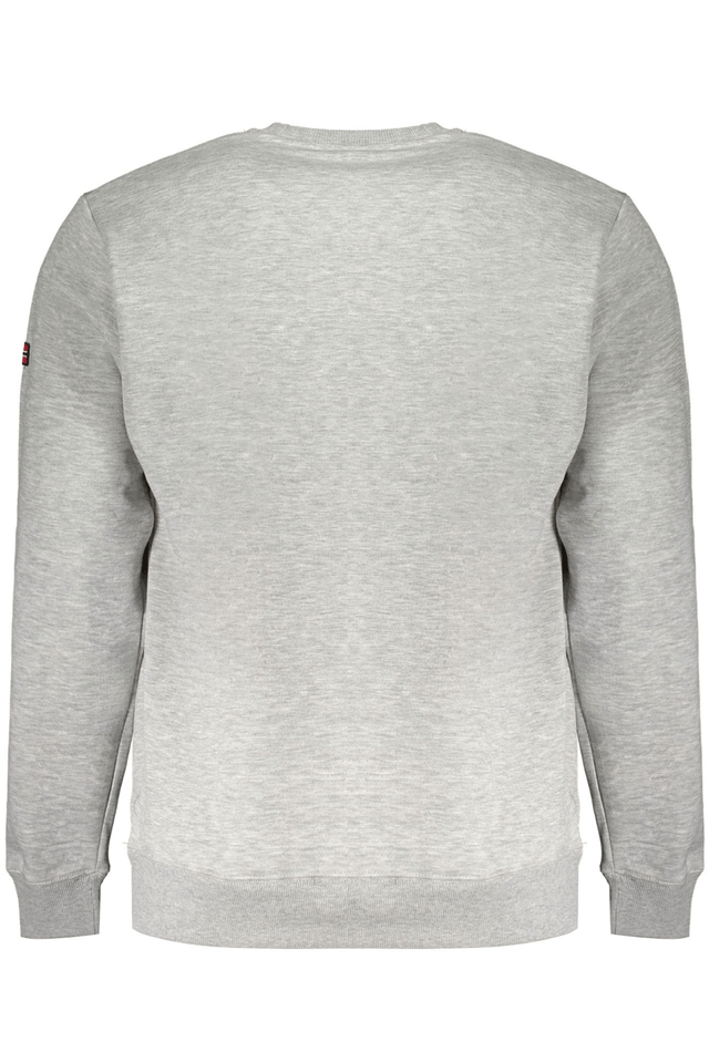 10144NORWAY 1963 FELPA SENZA ZIP UOMO GRIGIO