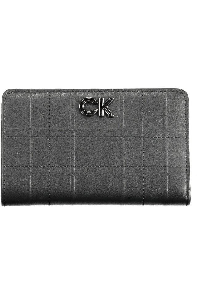 1870CALVIN KLEIN PORTAFOGLIO DONNA NERO