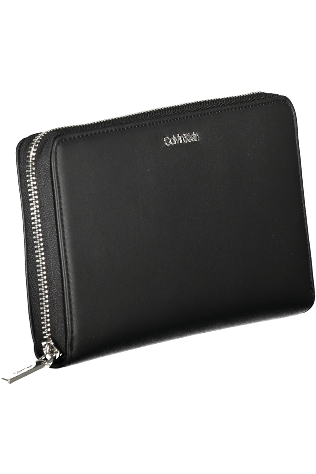 9337CALVIN KLEIN PORTAFOGLIO DONNA NERO