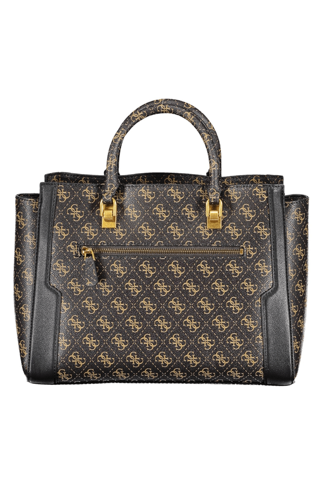 5082GUESS JEANS BORSA DONNA MARRONE