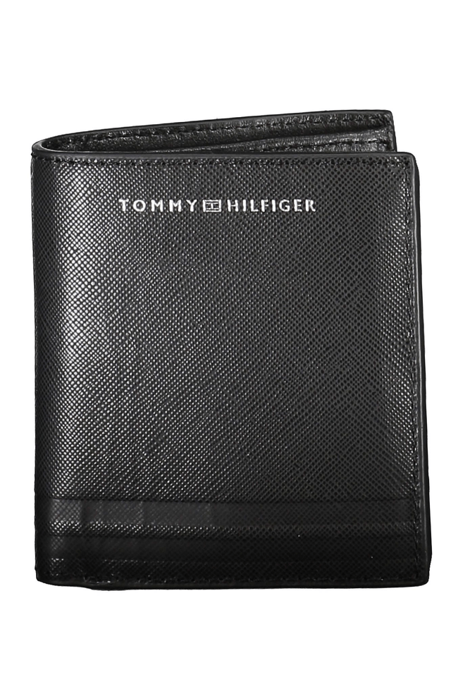 3719TOMMY HILFIGER PORTAFOGLIO UOMO NERO