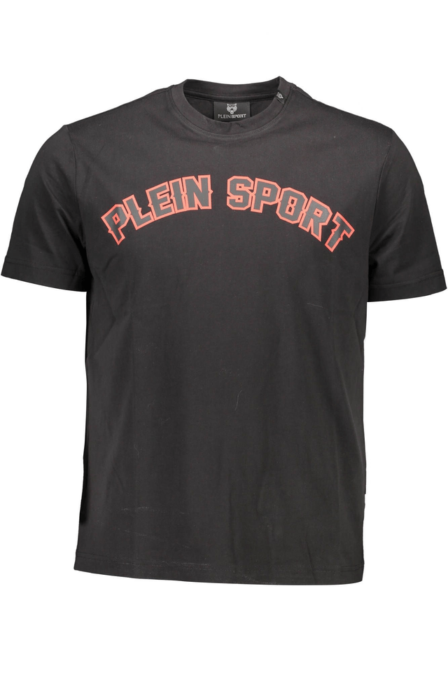 1202PLEIN SPORT T-SHIRT MANICHE CORTE UOMO NERO