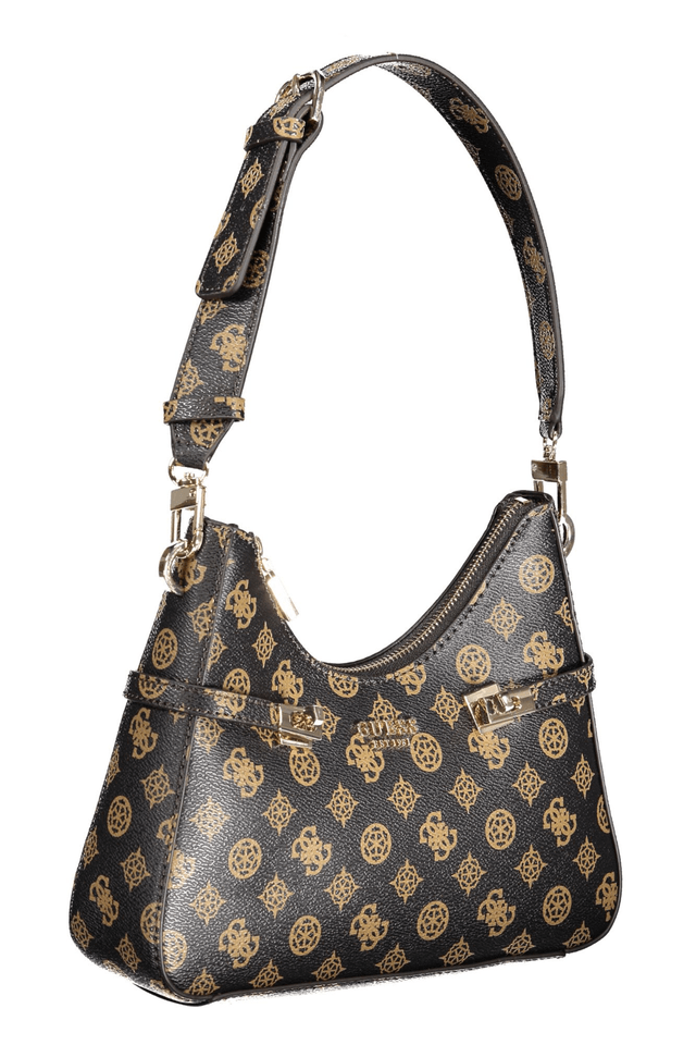 8900GUESS JEANS BORSA DONNA MARRONE