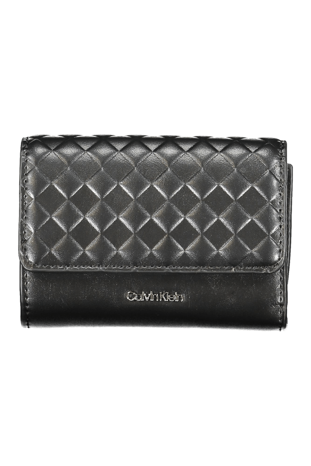 9352CALVIN KLEIN PORTAFOGLIO DONNA NERO