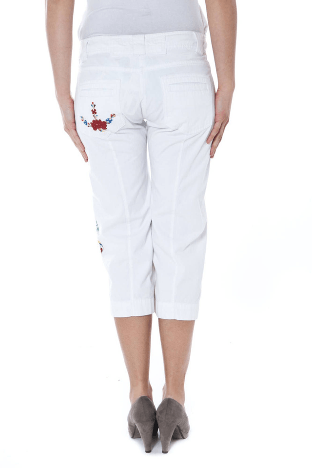 878DATCH PANTALONE BERMUDA UOMO BIANCO