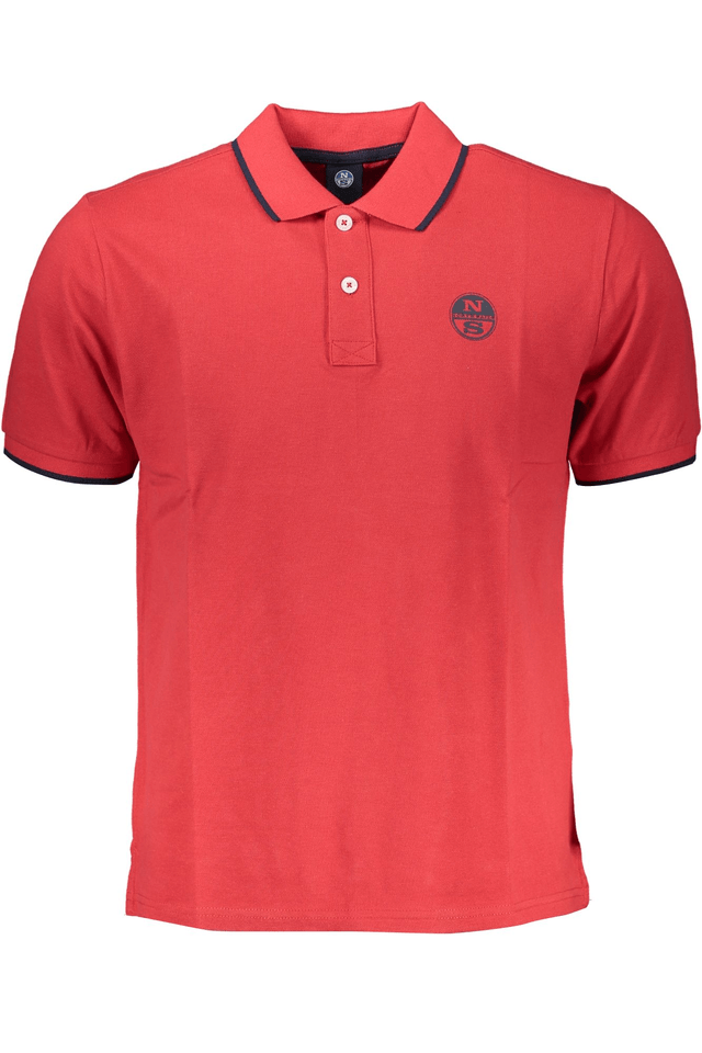 7103NORTH SAILS POLO MANICHE CORTE UOMO ROSSO