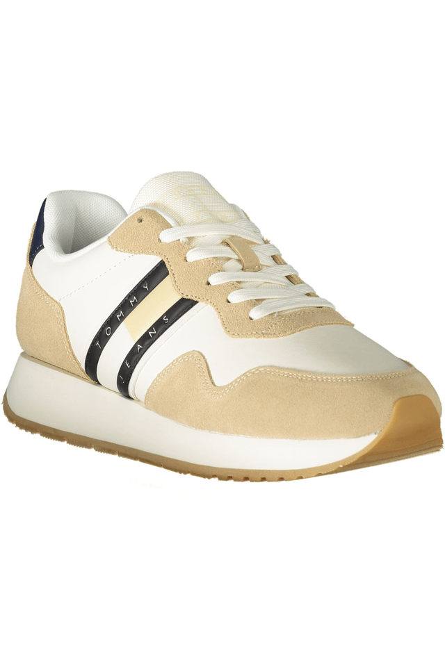 10213TOMMY HILFIGER CALZATURA SPORTIVA UOMO BEIGE