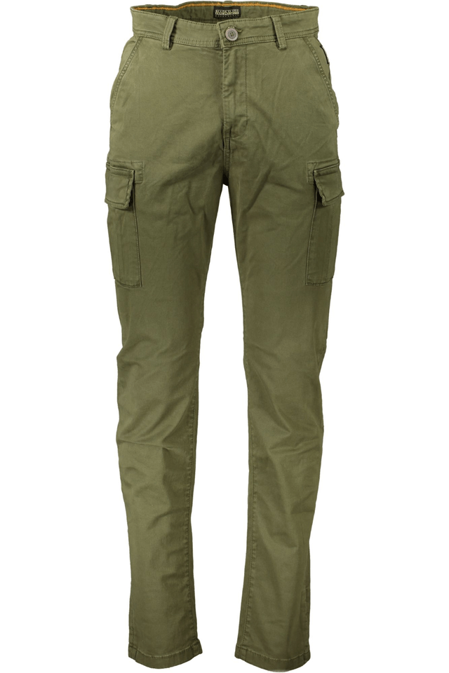 5747NAPAPIJRI PANTALONE UOMO VERDE