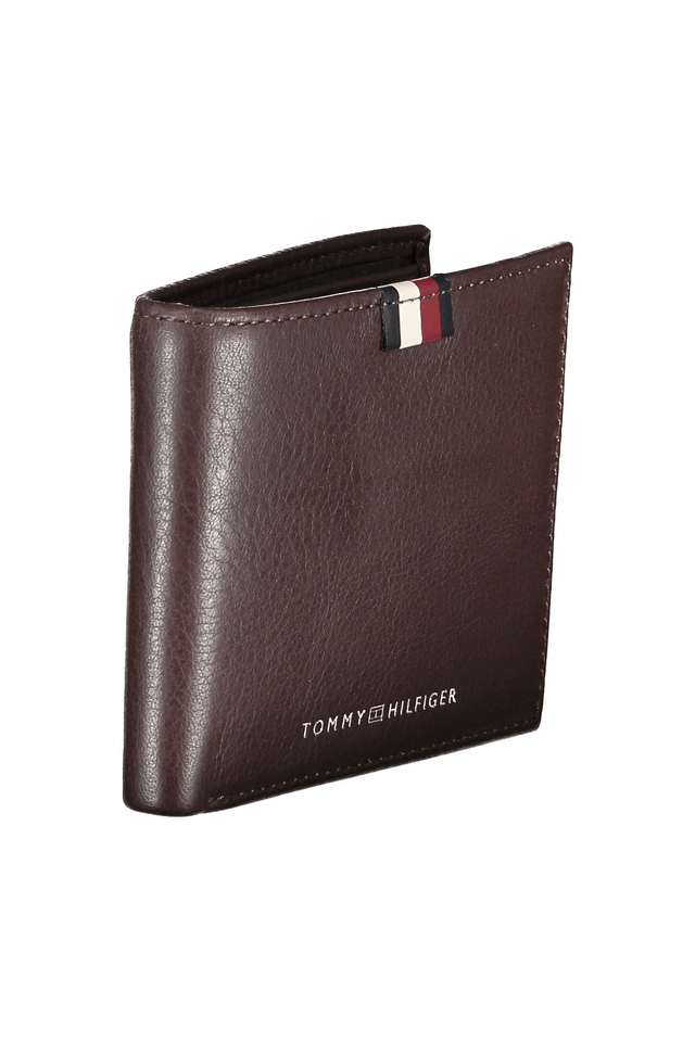 6264TOMMY HILFIGER PORTAFOGLIO UOMO MARRONE