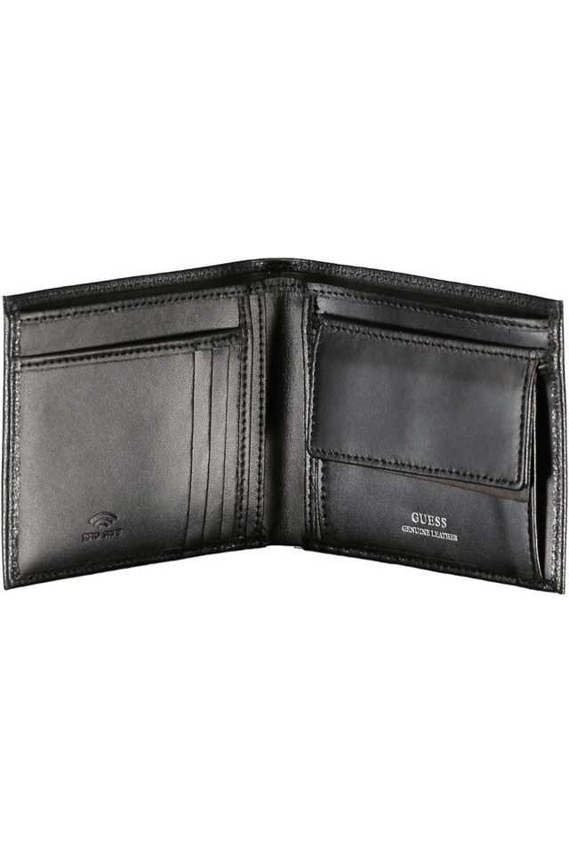 5073GUESS JEANS PORTAFOGLIO UOMO NERO