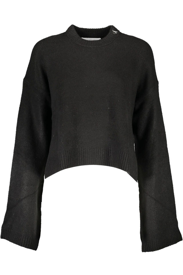 2592CALVIN KLEIN MAGLIONE DONNA NERO