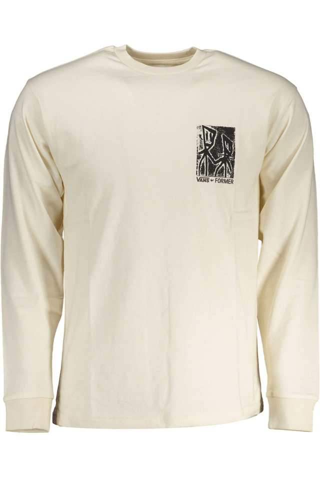 3289VANS T-SHIRT MANICHE LUNGHE UOMO BIANCO