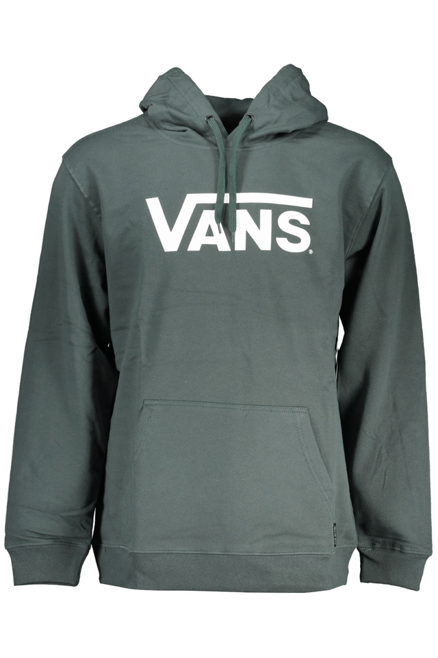 5853VANS FELPA SENZA ZIP UOMO VERDE