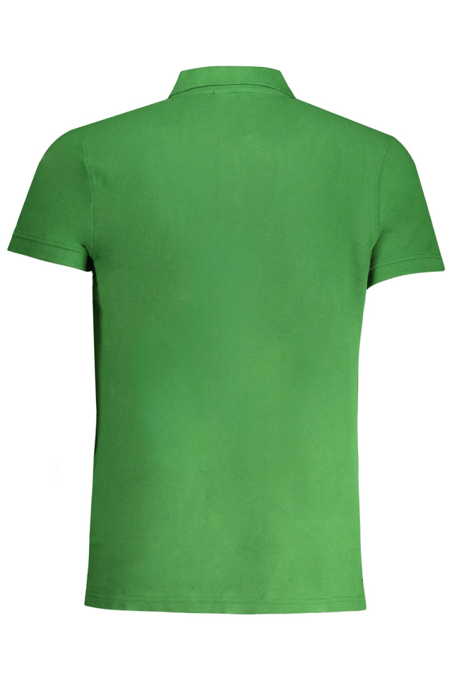 8987CAVALLI CLASS POLO MANICHE CORTE UOMO VERDE