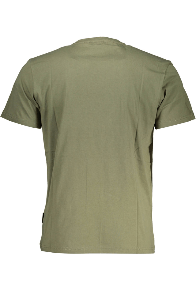 3450NAPAPIJRI T-SHIRT MANICHE CORTE UOMO VERDE