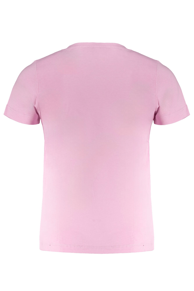 9091K-WAY T-SHIRT MANICHE CORTE BAMBINA ROSA