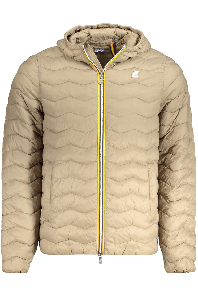9736K-WAY GIUBBOTTO UOMO BEIGE