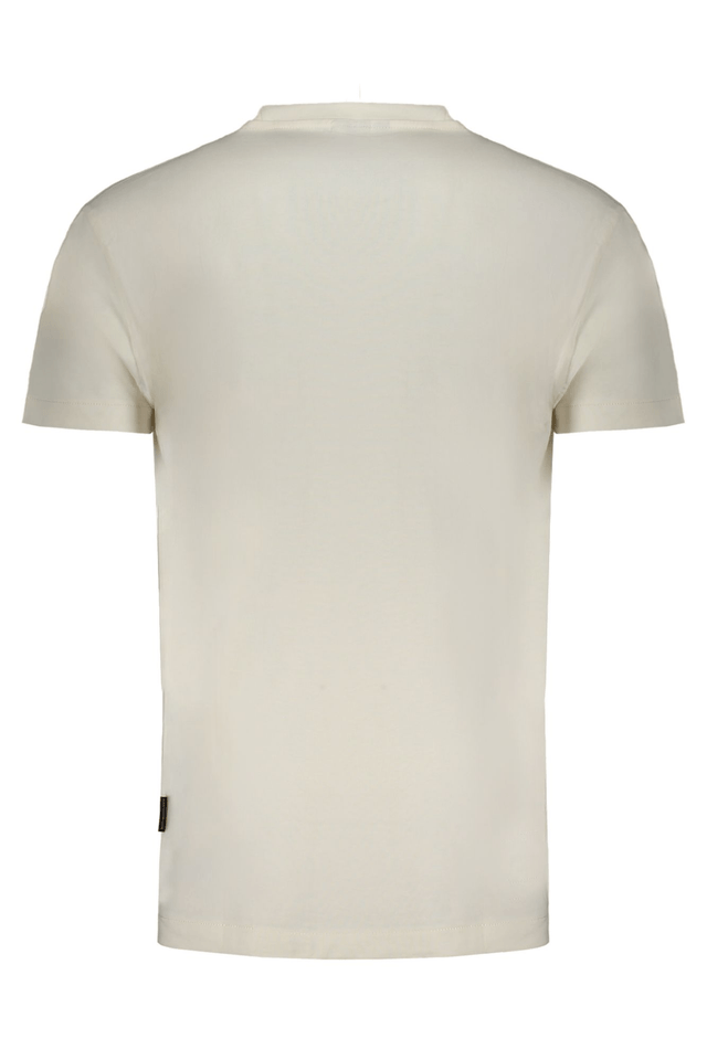 8431NAPAPIJRI T-SHIRT MANICHE CORTE UOMO BIANCO
