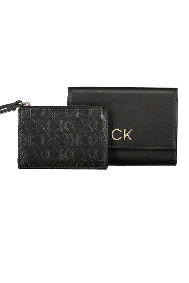 6234CALVIN KLEIN PORTAFOGLIO DONNA NERO