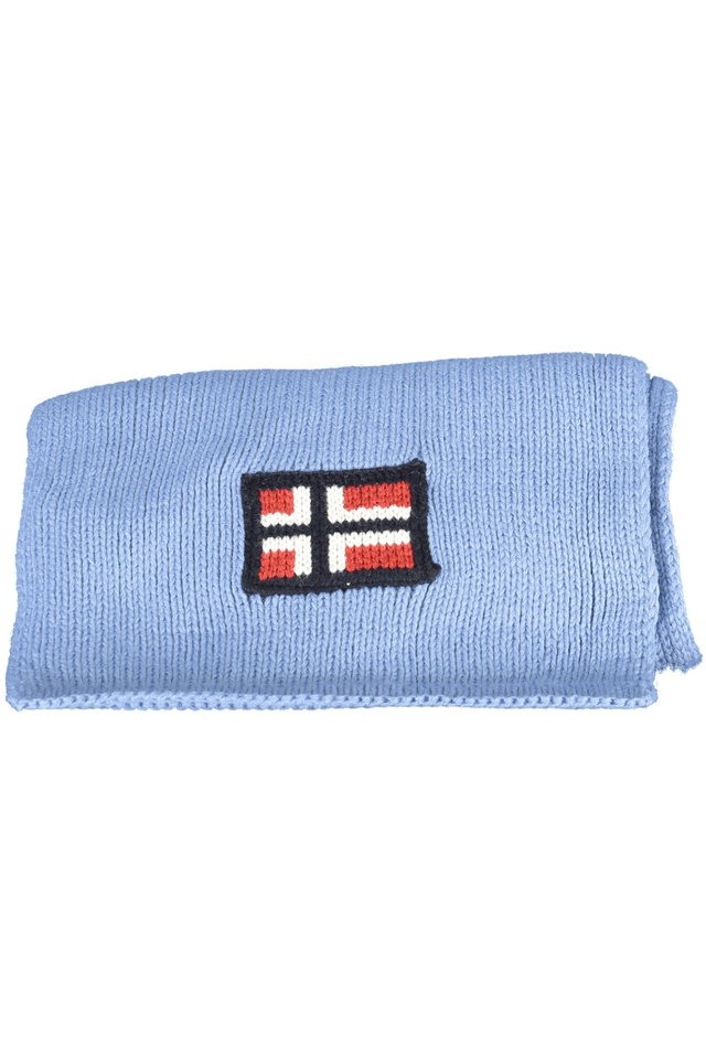 5951NORWAY 1963 SCIARPA UOMO AZZURRO