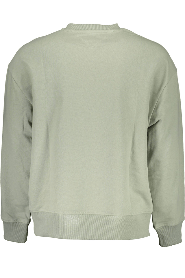 1989TOMMY HILFIGER FELPA SENZA ZIP UOMO VERDE