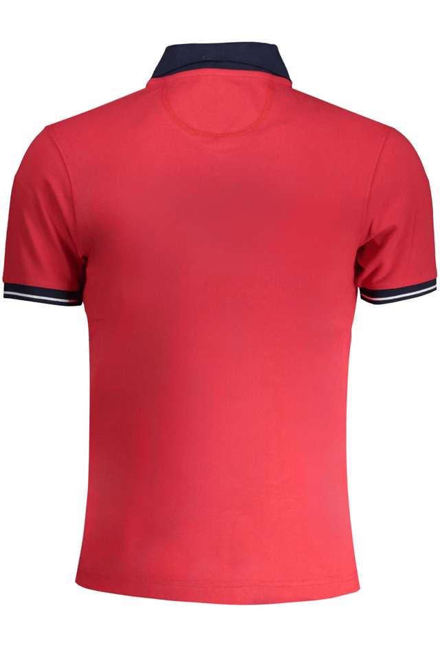 9055LA MARTINA POLO MANICHE CORTE UOMO ROSSO