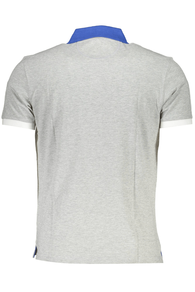 4229LA MARTINA POLO MANICHE CORTE UOMO GRIGIO