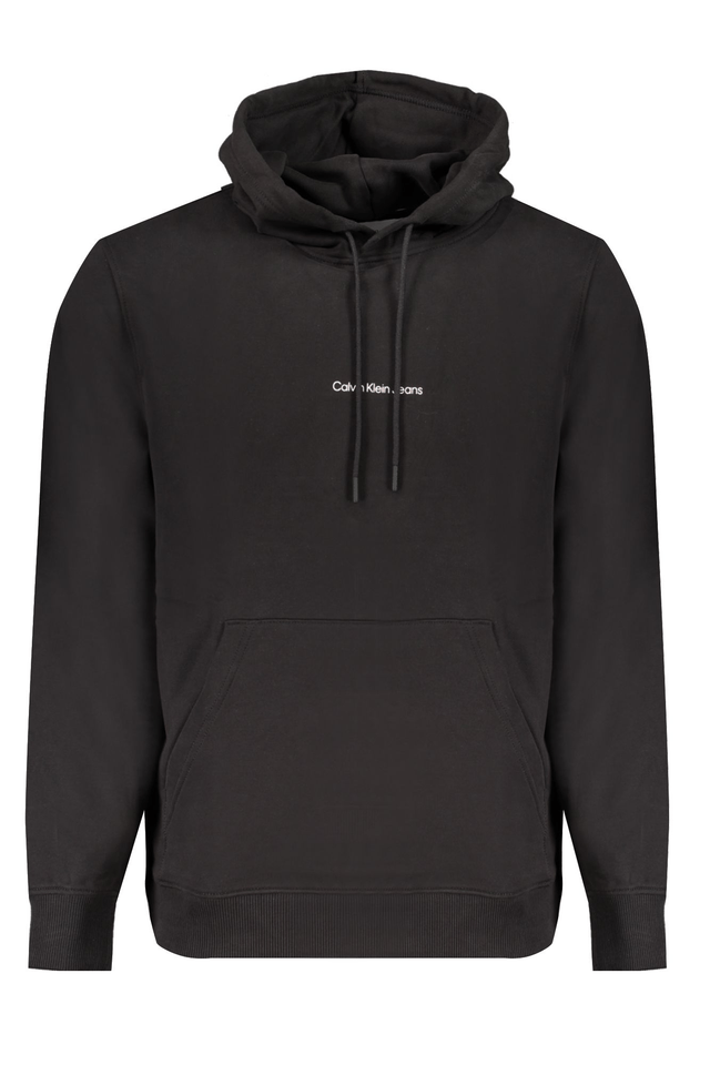 9796CALVIN KLEIN FELPA SENZA ZIP UOMO NERO