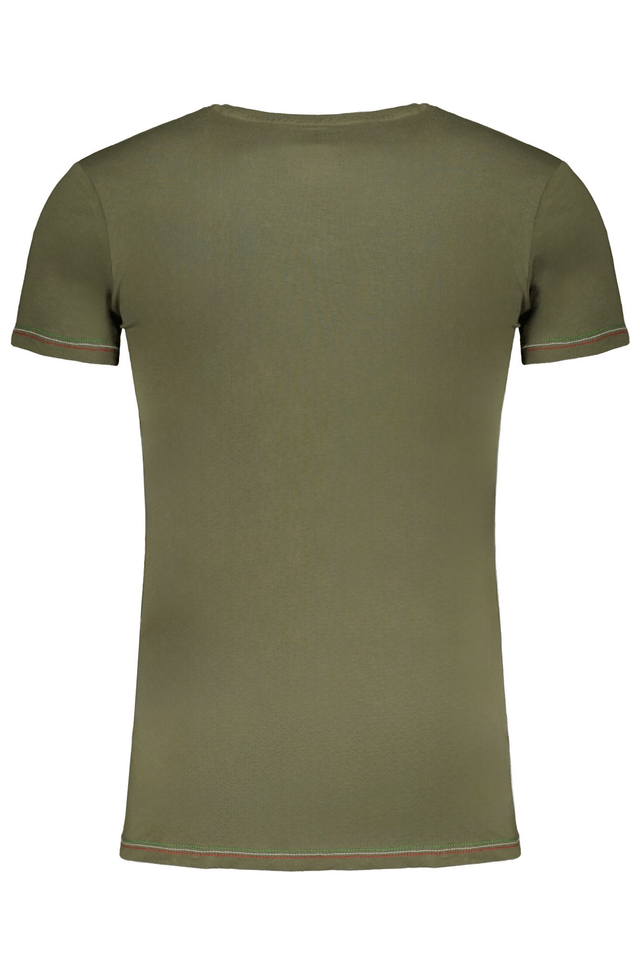 9553AERONAUTICA MILITARE T-SHIRT MANICHE CORTE UOMO VERDE
